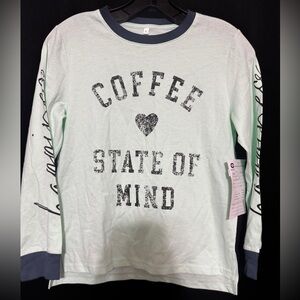 Civil LA Kids - Coffee State of Mind Kids Long Sleeve Tee - Sample Piece